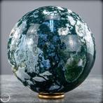 Zeldzaam Natuurlijk Artistieke Mos - Agate Sphere, Brazilië-, Antiquités & Art