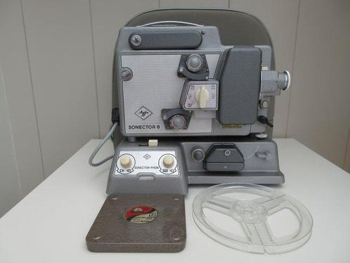 Agfa Sonector 8 Filmprojector met Sonector-Phon 1962 +, Verzamelen, Foto-apparatuur en Filmapparatuur