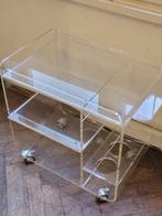 Acryl Servierwagen – Modernes Design – mit Rollen -