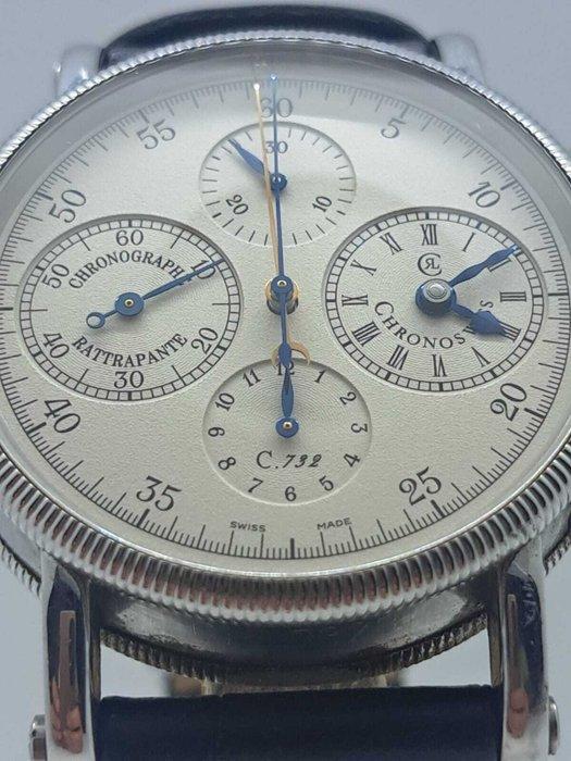 Chronoswiss - Chronograph Rattrapante - CH7323 - Unisex -, Handtassen en Accessoires, Horloges | Heren