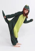 Onesie Groene Draak Pak XS-S Drakenpak Dino Kostuum Groen Pa, Nieuw, Ophalen of Verzenden