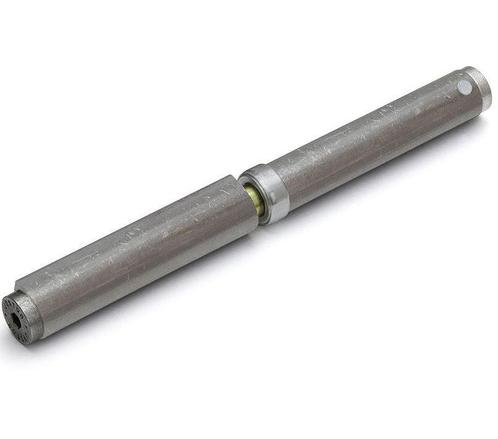 Aanlaspaumelle met veer en kogellager ring 235x22 mm rvs, Doe-het-zelf en Bouw, Hang- en Sluitwerk, Klink of Kruk, Nieuw, Overige materialen