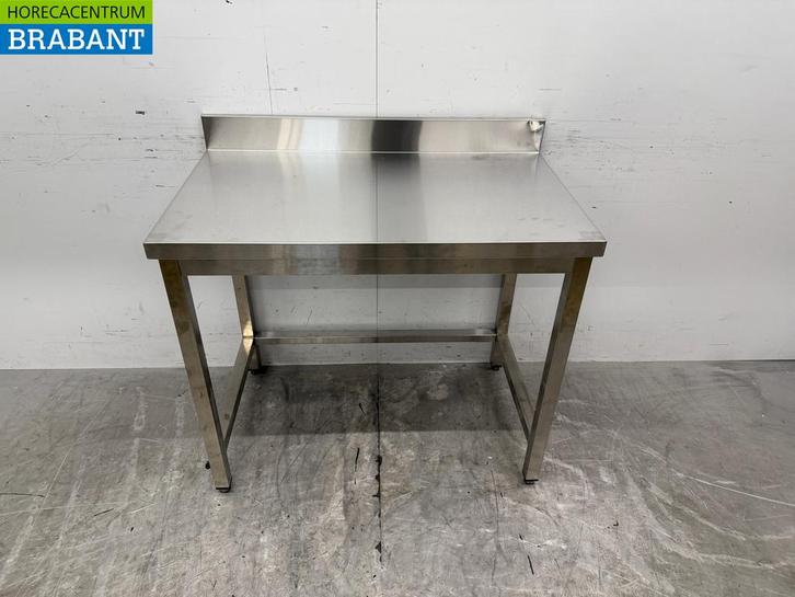 Table de travail en acier inoxydable 100 x 60 x 85,5 cm, Zakelijke goederen, Horeca | Overige, Verzenden