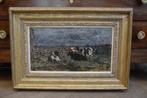 Willem Roelofs (1822-1897) - Koeien in de wei, Antiek en Kunst, Kunst | Schilderijen | Klassiek