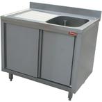 Spoeltafel | RVS | 1 Spoelbak (Rechts) + Afdruipvlak |, Verzenden, Nieuw in verpakking