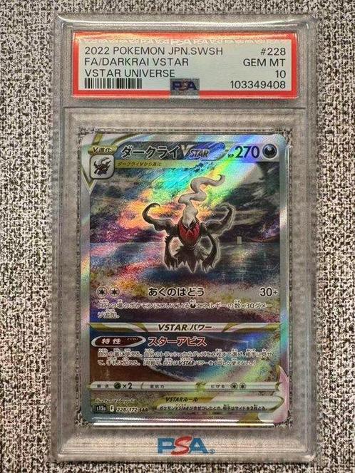 Pokémon - 1 Graded card - Darkrai - PSA 10, Hobby en Vrije tijd, Verzamelkaartspellen | Pokémon