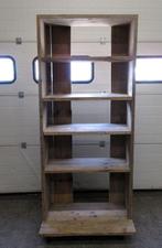 Houten Display, steigerhout, B85 x D38 x H200cm
