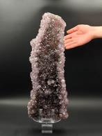 UNICA 37 cm, paars amethist, dubbelzijdig, Brazilië Kristal, Verzamelen, Mineralen en Fossielen