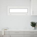 vidaXL Kelderraam RISOR 100x40 cm Kantelbaar 3-voudig glas, Doe-het-zelf en Bouw, Raamkozijnen en Schuifdeuren, Verzenden, Nieuw