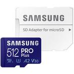 Samsung Pro Plus 512gb U3 V30 A2 Micro SDXC kaart, Verzenden