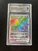 Pokémon - 2 Graded card - Charizard Foil, Full art - GG 9 -, Hobby en Vrije tijd, Nieuw