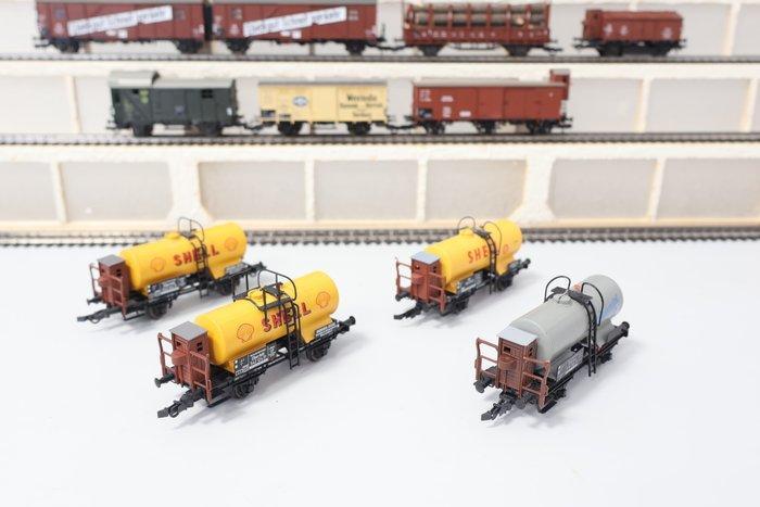 Fleischmann, Piko, Roco H0 - Modeltrein goederenwagon (15) -, Hobby en Vrije tijd, Modeltreinen | H0