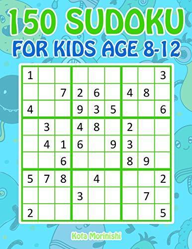 150 Sudoku for Kids Age 8-12: Sudoku With Cute Monster Books, Boeken, Overige Boeken, Zo goed als nieuw, Verzenden