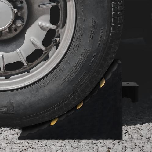 vidaXL Wielblokken 2 st 29x16x19 cm rubber, Auto diversen, Anti-diefstal, Nieuw, Verzenden