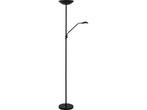Lucide ZENITH - Leeslamp - Dimbaar LED 3000K - Zwart, Verzenden, Zo goed als nieuw