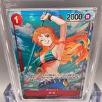1 Graded card - Nami (Alternate Art) Parallel OP01-016 ->, Hobby en Vrije tijd, Verzamelkaartspellen | Overige, Nieuw