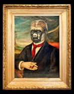 Scuola inglese (XIX) - Ritratto di Sir Gorilla