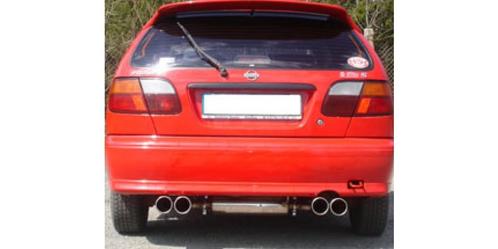 FOX Nissan Almera Type N15 Hatchback einddemper uitgang rech, Auto-onderdelen, Uitlaatsystemen, Nieuw, Verzenden