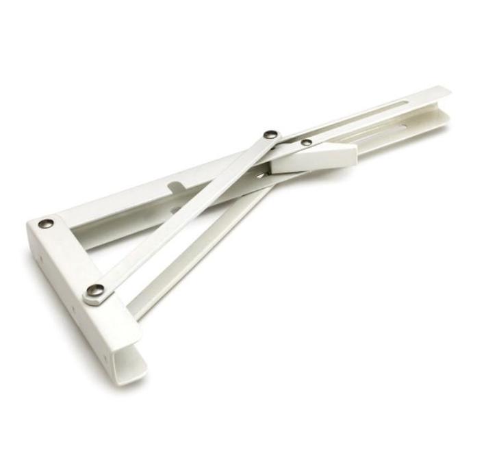 DX Luxe vouwdrager 400x195 mm wit gelakt, Huis en Inrichting, Kasten | Wandmeubels, Nieuw, Overige materialen