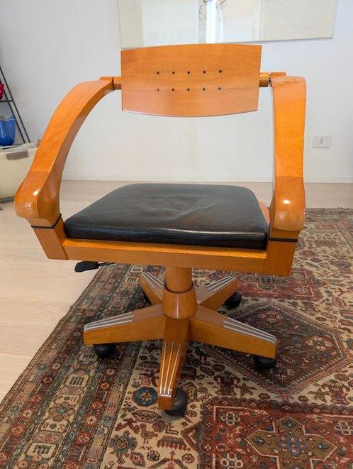 Giorgetti - Stoel - Lente - Leer, Antiek en Kunst, Antiek | Meubels | Stoelen en Sofa's