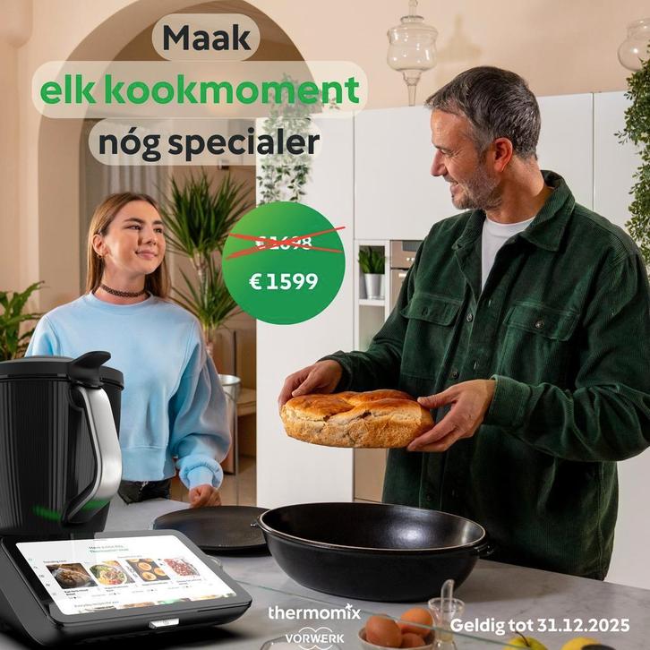 Thermomix 7 - TM7 -Betaal in 1x of 3x, Elektronische apparatuur, Keukenmixers, Nieuw, Verzenden