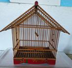 Scandinavisch design Vogelkooi - Kersenhout, Antiek en Kunst