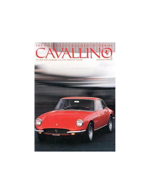 1993 FERRARI CAVALLINO MAGAZINE USA 75, Livres, Autos | Brochures & Magazines