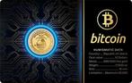 Tsjaad. 3000 Francs 1/1000 oz 999 Fine Gold Bitcoin Coin (In, Timbres & Monnaies