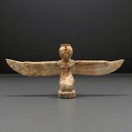 Replica van het oude Egypte Vleugelige Godin Isis Standbeeld