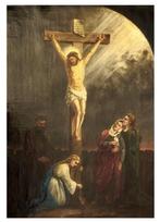 École italienne (XIX) - The Crucifixion
