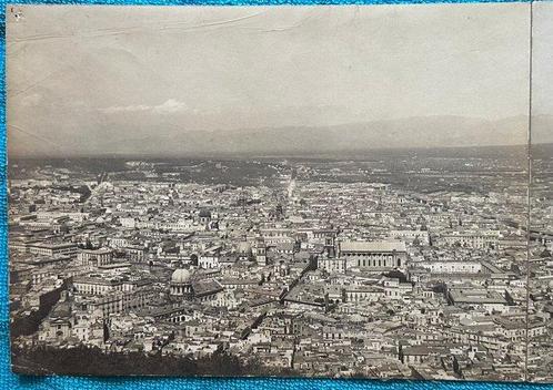 anonimo - Panorama aereo della città di Napoli e del golfo, Antiek en Kunst, Kunst | Tekeningen en Fotografie