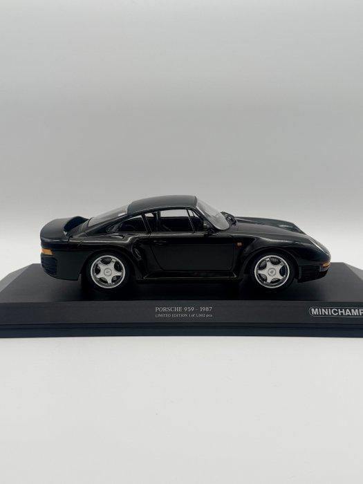 Minichamps 1:18 - Modelauto - Porsche 959 - Limited to 1002, Hobby en Vrije tijd, Modelauto's | 1:5 tot 1:12