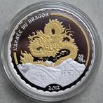 Kameroen. 1000 Francs 2012 Jahr des Drachen mit