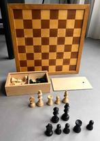 Homas Spelen - Schaakspel - Vintage schaakspel - Hout