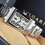 Bulgari - Rettangolo Full Set - RT 45 S - Heren -, Handtassen en Accessoires, Horloges | Heren, Nieuw