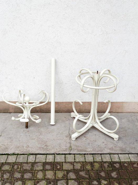 Kapstok - Hout, Messing - vrijstaande kapstok, Antiek en Kunst, Kunst | Designobjecten