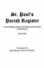 St. Pauls Parish Register.by Nicklin New   ., Nicklin, Verzenden