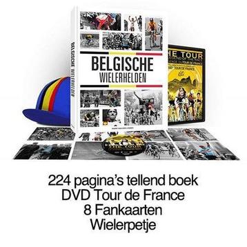 Belgische Wielerhelden (boek + dvd + extras) op DVD