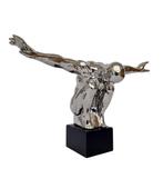 sculptuur, Duikende man - Atleet - 40 cm - Keramiek