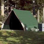 vidaXL Tent A-frame 2-persoons waterdicht groen, Caravans en Kamperen, Tenten, Nieuw