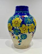 Boch Frères, Keramis Boch - Charles Catteau - Vase - Grand, Antiek en Kunst