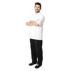 Chef Works Volnay uniseks koksbuis korte mouw wit |ChefWorks, Verzenden