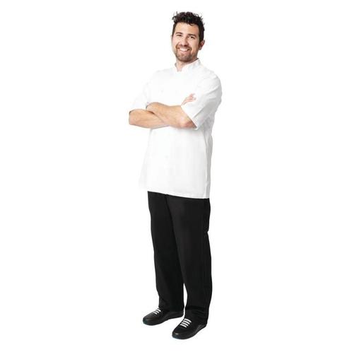 Chef Works Volnay uniseks koksbuis korte mouw wit |ChefWorks, Articles professionnels, Horeca | Équipement de cuisine, Envoi