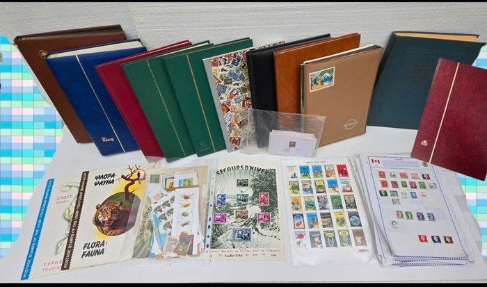 Wereld 1900/2000 - Lot van wereldpostzegels België,, Postzegels en Munten, Postzegels | Amerika