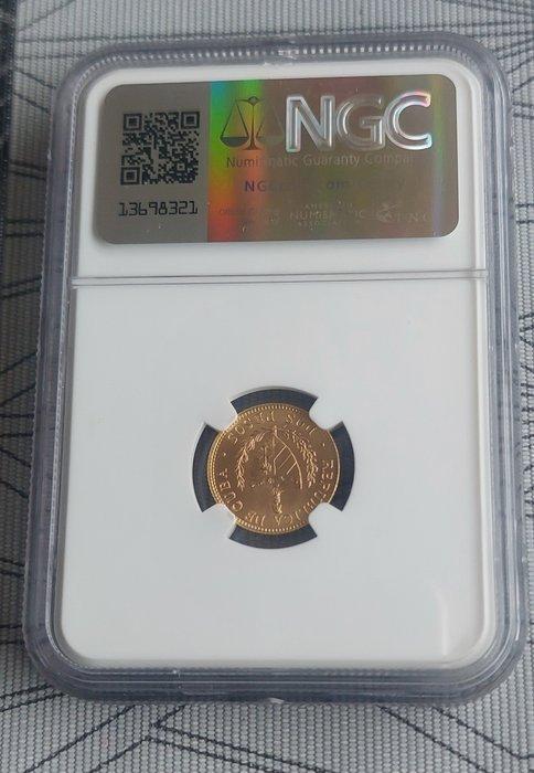 Centraal-Amerikaanse Republiek. 2 Pesos 1915, Postzegels en Munten, Munten | Europa | Niet-Euromunten