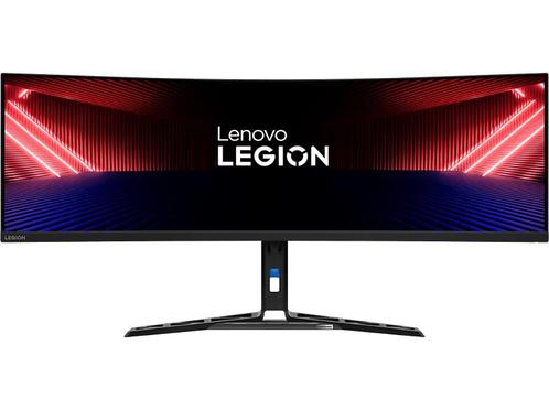 Lenovo -  44.5 Inch Dqhd Va (vertical Alignment) - Zwart, Computers en Software, Monitoren, VA, Ingebouwde speakers, In hoogte verstelbaar