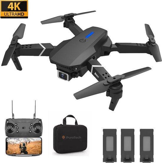2dekans | PuroTech Drone 4K Camera – Opvouwbare WiFi Drone –, Boeken, Hobby en Vrije tijd, Ophalen of Verzenden