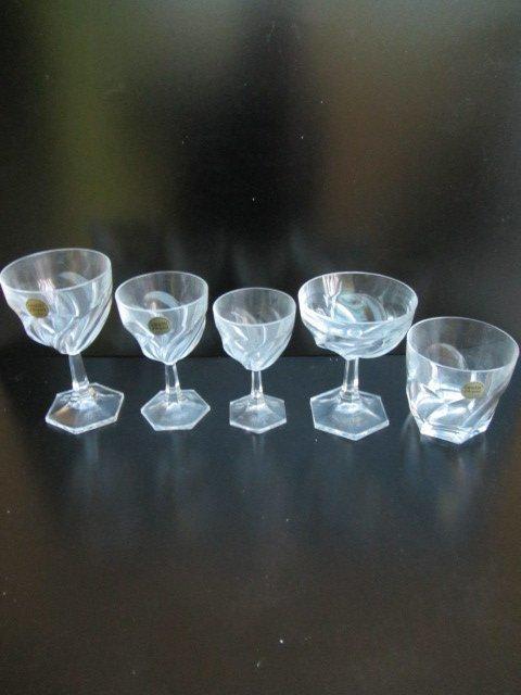 Cristal dArques - Drinkglas (30) - Tornade - Kristal - Met, Antiek en Kunst, Antiek | Meubels | Tafels