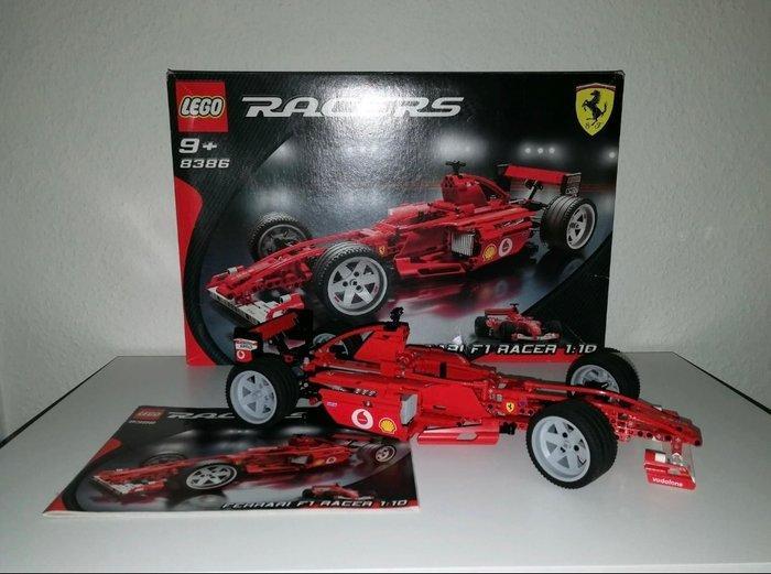 Lego - 8386 - Ferrari F1 Racer 1:10 | EOL 2005 | - 2000-2010, Kinderen en Baby's, Speelgoed | Duplo en Lego