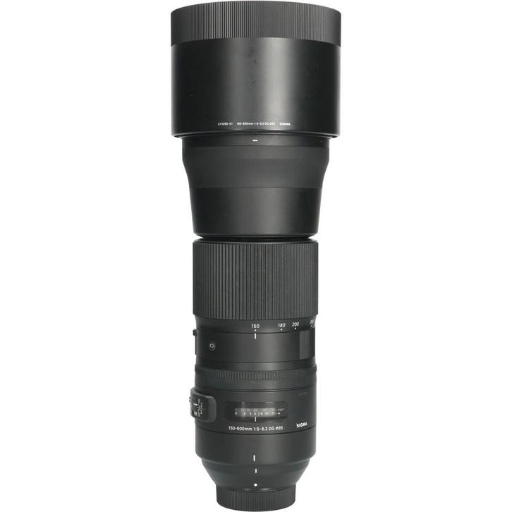 Sigma 150-600mm f/5.0-6.3 DG OS HSM Contemporary Nikon, Audio, Tv en Foto, Foto | Lenzen en Objectieven, Overige typen, Gebruikt